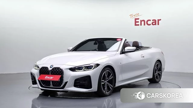 BMW 4 Series (G22) 2022 Белый из Кореи