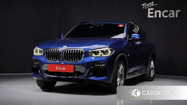 BMW X4 (G02) 2020 Синий из Кореи