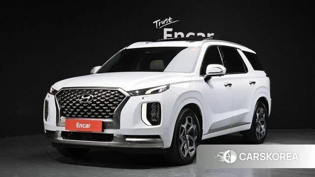 Hyundai Palisade 2022 Белый из Кореи