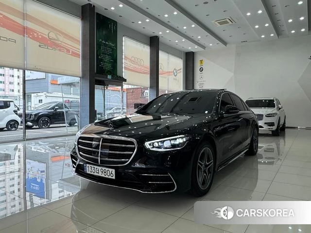 Mercedes-Benz S-Class W223 2023 Черный из Кореи