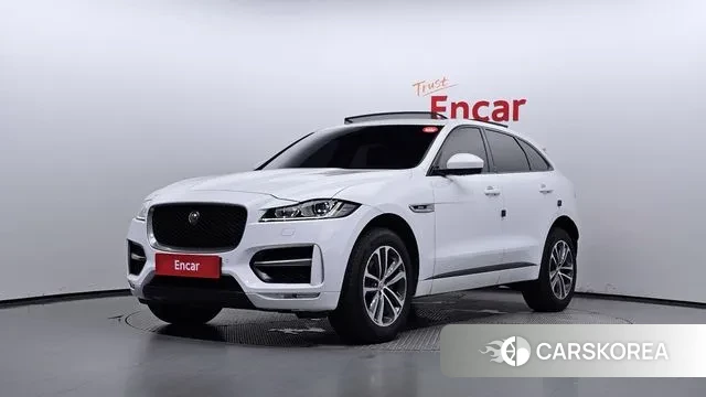 Jaguar F-PACE 2018 Белый из Кореи