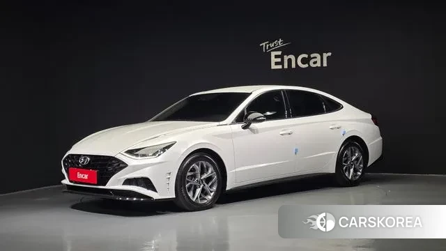 Hyundai Sonata (DN8) 2021 Белый из Кореи