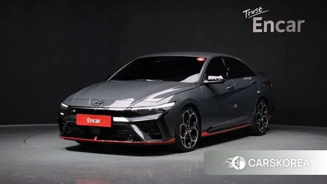 Hyundai The New Avante (CN7) 2023 Серый из Кореи