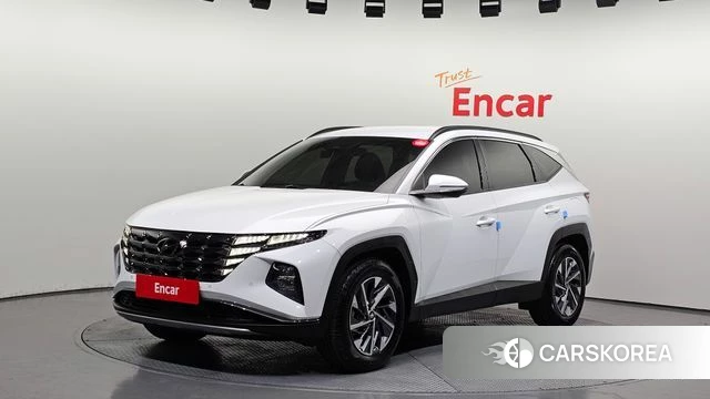 Hyundai Tucson Hybrid (NX4) 2022 Белый из Кореи