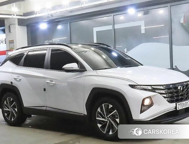 Hyundai Tucson (NX4) 2022 Белый из Кореи