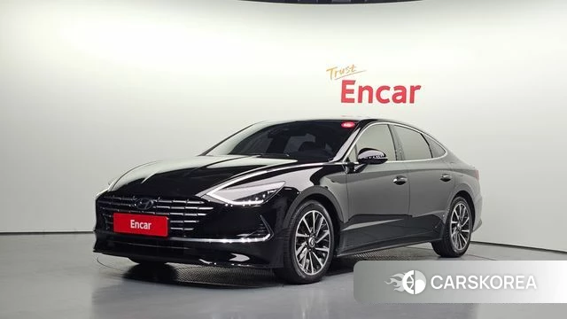 Hyundai Sonata Hybrid (DN8) 2021 Черный из Кореи
