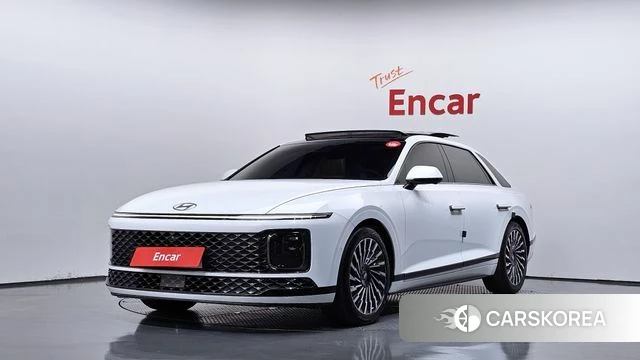 Hyundai Grandeur (GN7) 2023 Белый из Кореи