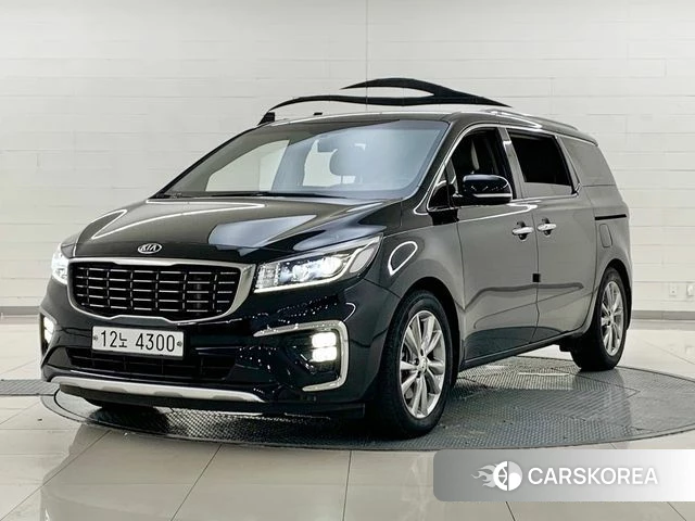 Kia The New Carnival 2019 Черный из Кореи