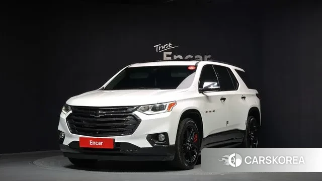Chevrolet (GM Daewoo) Traverse 2021 Белый из Кореи
