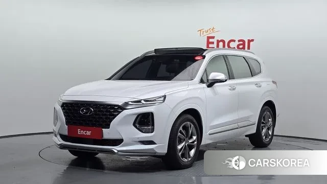 Hyundai Santa Fe TM 2019 Белый из Кореи
