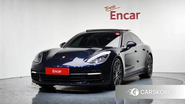Porsche Panamera (971) 2019 Синий из Кореи