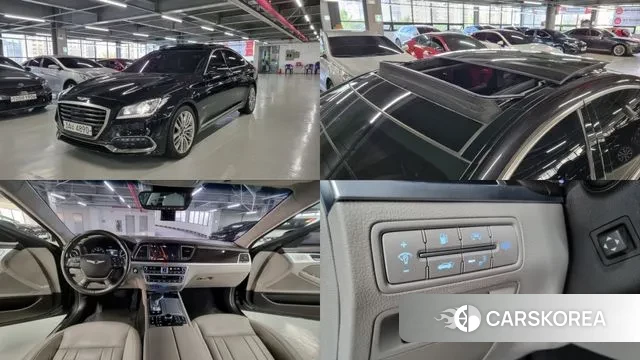 Genesis G80 2018 Черный из Кореи