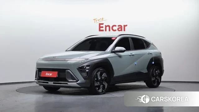 Hyundai Kona (SX2) 2023 Зеленый из Кореи