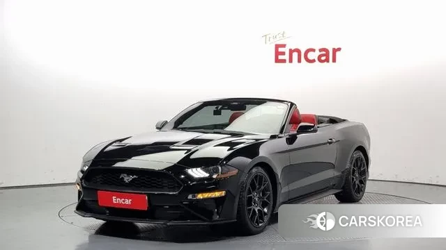 Ford Mustang 2021 Черный из Кореи