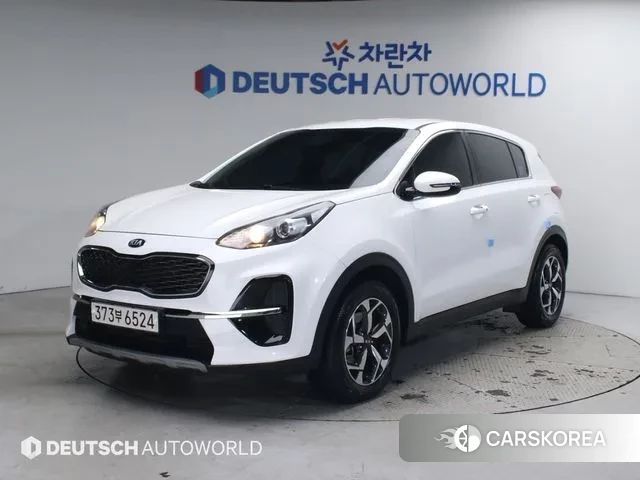 Kia Sportage The Bold 2019 Белый из Кореи