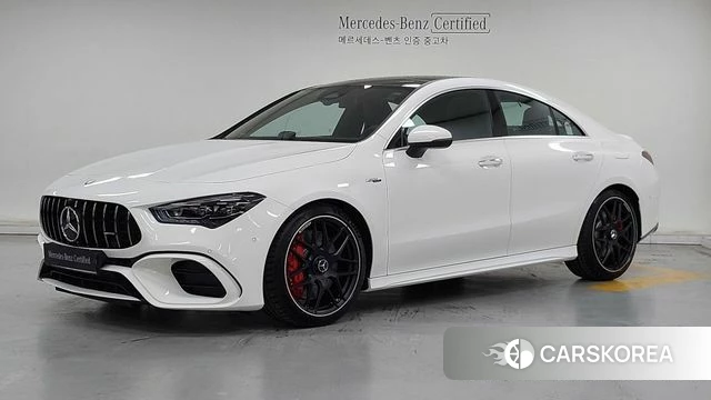 Mercedes-Benz CLA-Class C118 2025 Белый из Кореи