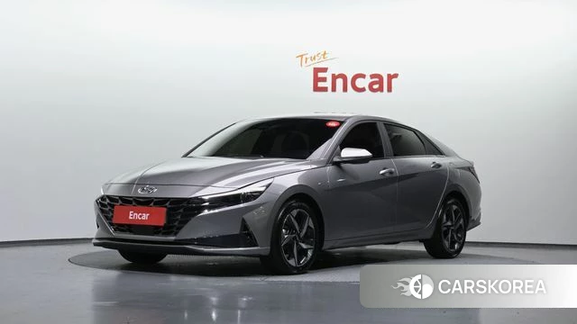 Hyundai Avante (CN7) 2022 Серый из Кореи