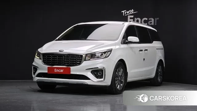 Kia The New Carnival 2018 Белый из Кореи