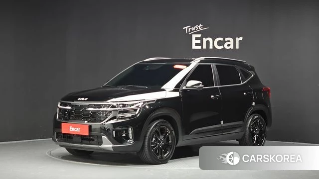 Kia The New Seltos 2024 Черный из Кореи