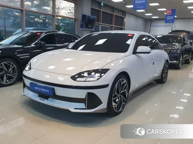 Hyundai Ionic 6 2022 Белый из Кореи