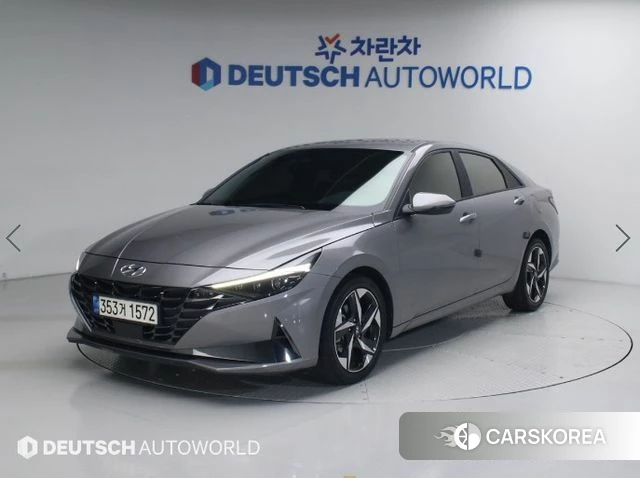 Hyundai Avante (CN7) 2020 Серый из Кореи