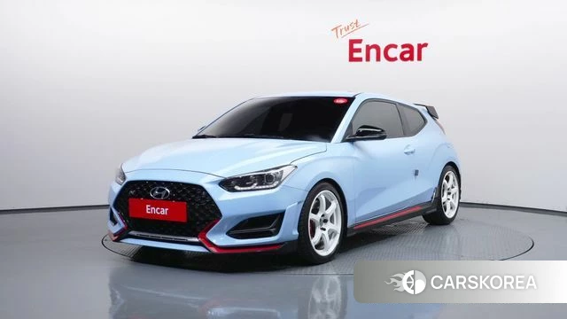Hyundai Veloster (JS) 2020 Небесно-голубой из Кореи