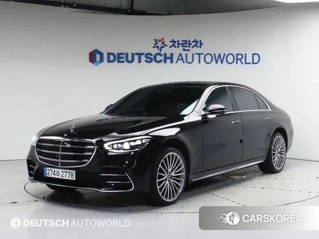 Mercedes-Benz S-Class W223 2023 Черный из Кореи