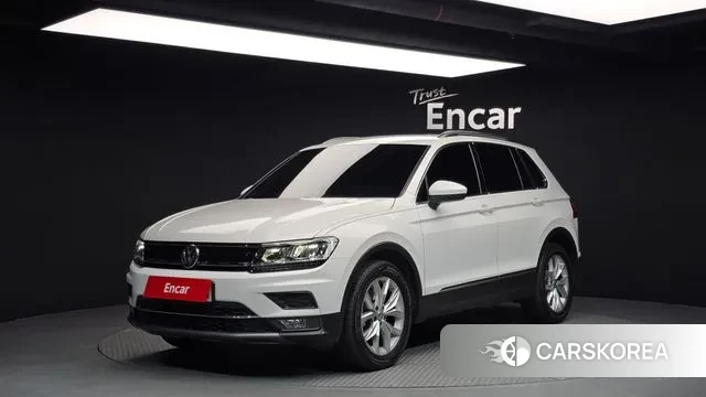 Volkswagen Tiguan second Generation 2020 Белый из Кореи