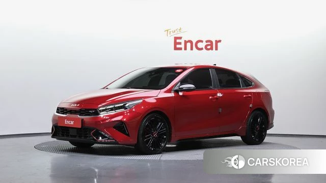 Kia The New K3 2nd generation 2021 Красный из Кореи