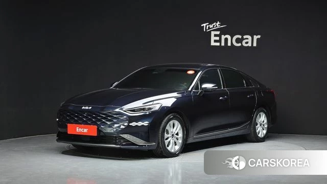 Kia K8 2021 Синий из Кореи