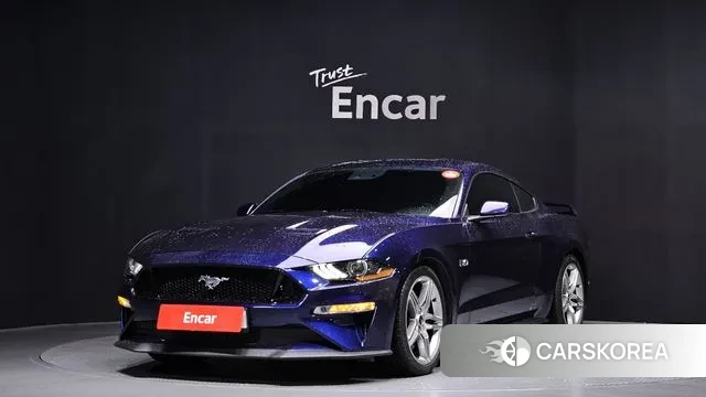 Ford Mustang 2020 Синий из Кореи