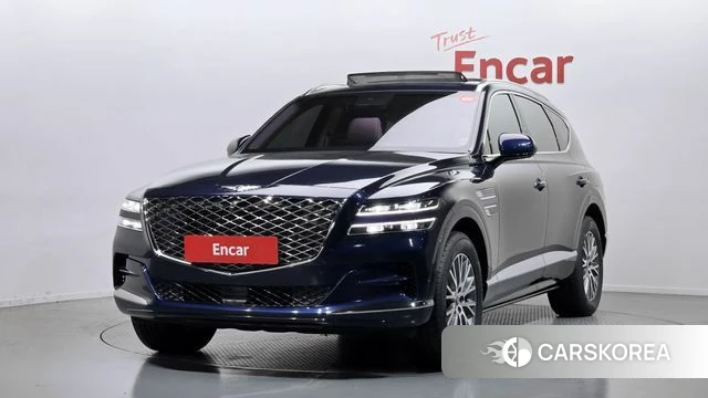 Genesis GV80 2021 Синий из Кореи