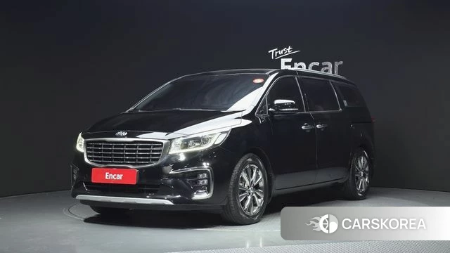 Kia The New Carnival 2018 Черный из Кореи