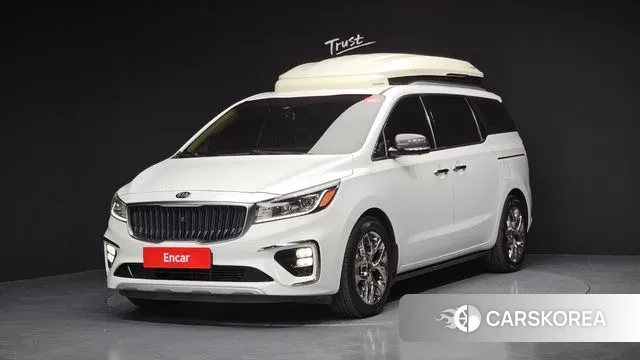 Kia The New Carnival 2018 Белый из Кореи