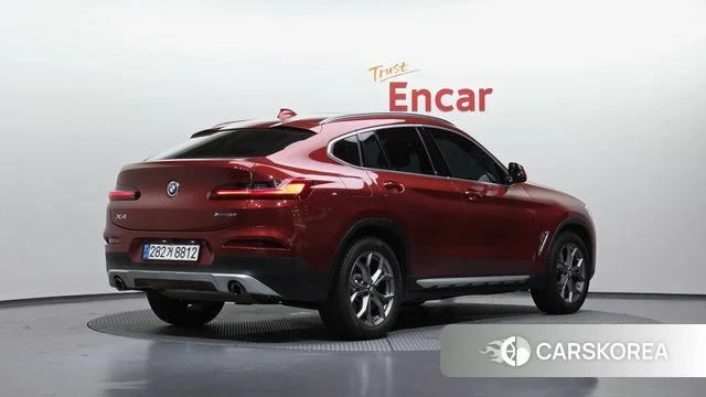 BMW X4 (G02) 2020 Красный из Кореи