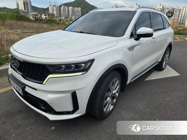 Kia Sorento 4th Generation 2021 Белый из Кореи