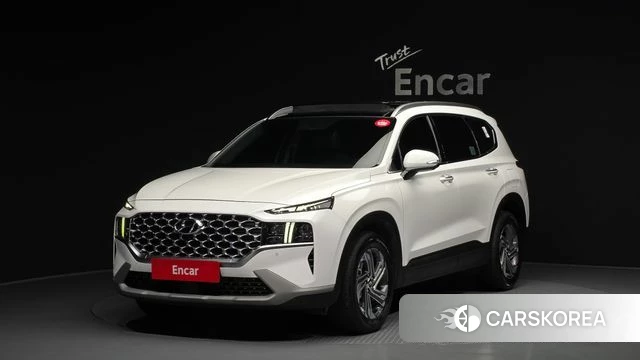 Hyundai The New Santa Fe 2021 Белый из Кореи