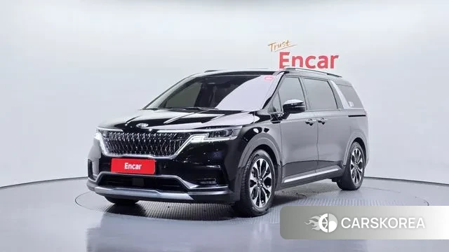 Kia Carnival 4th generation 2021 Черный из Кореи