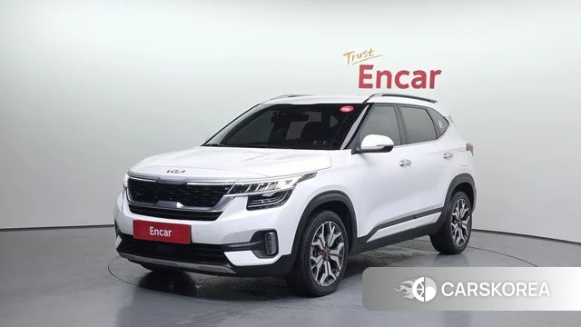 Kia Seltos 2021 Белый из Кореи
