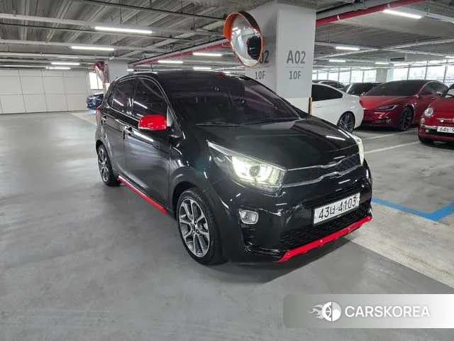 Kia All New Morning (JA) 2018 Черный из Кореи