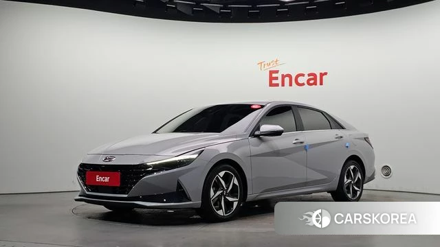 Hyundai Avante (CN7) 2020 Серебристо-серый из Кореи