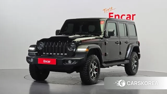 Jeep Wrangler (JL) 2022 Черный из Кореи