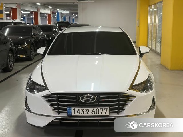 Hyundai Sonata (DN8) 2021 Белый из Кореи