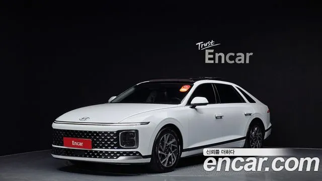 Hyundai Grandeur (GN7) 2023 Белый из Кореи