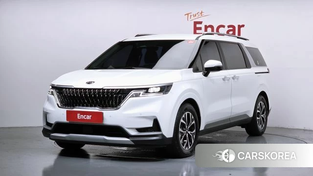 Kia Carnival 4th generation 2021 Белый из Кореи