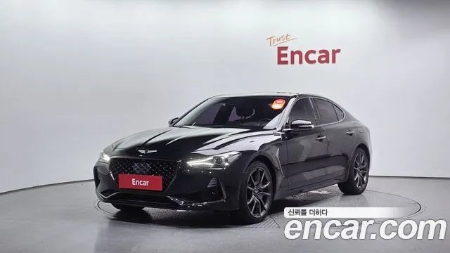 Genesis G70 2018 Черный из Кореи