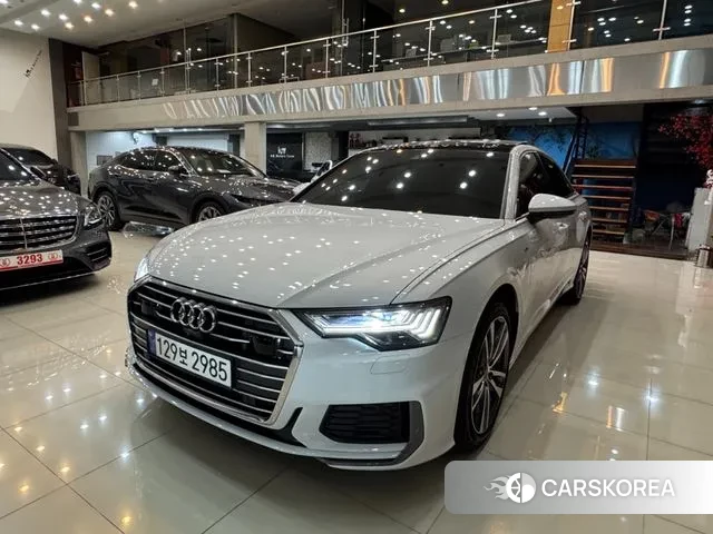 Audi A6 (C8) 2023 Белый из Кореи
