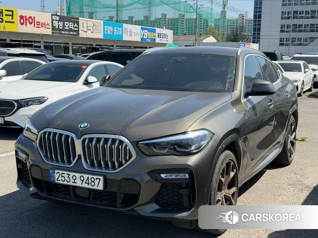 BMW X6 (G06) 2021 Песочный из Кореи