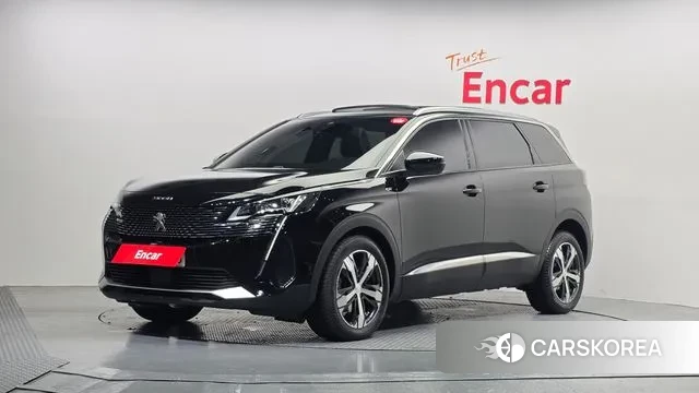 Peugeot 5008 second generation 2021 Черный из Кореи