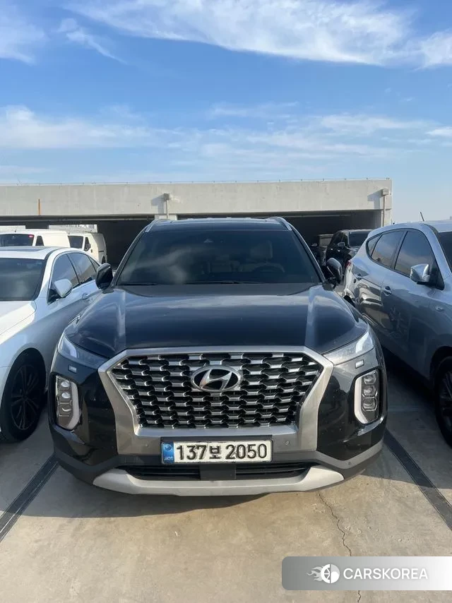 Hyundai Palisade 2021 Черный из Кореи